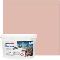Preismaxx Mattlatex urban colors, bunte Wandfarbe, rosa, beigerosa, beige pink 5L