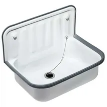 Tgn Ausgussbecken 51 x 33 cm weiß