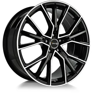 AVUS Racing AF18 9,0 x 20 5 x 112 ET33 Schwarz Poliert