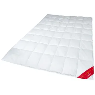 Traumschloss Künsemüller Bettdecke »Classic« 155x220cm, 90% Neue canadische Wilddaunen | Mako-Batist Baumwollbezug | Hausstauballergiker geeignet | Wärmeklasse normal