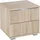 Priess Nachtkommode PRIESS, braun (struktureichefarben hell), B:41cm H:37cm T:38cm, Sideboards, mit LED-Beleuchtung und Push-to-open