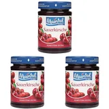 Maintal Konfitüre Sauerkirsch, 340 g (Packung mit 3)