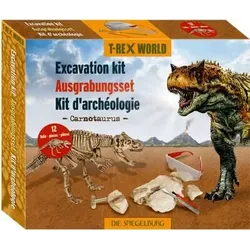 DIE SPIEGELBURG 18496 Großes Ausgrabungsset Carnotaurus - T-Rex World