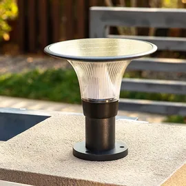 Arnusa Smarte LED Solarleuchte Gartenleuchte Solarlampe Gartenlampe mit APP-Steuerung kabellos