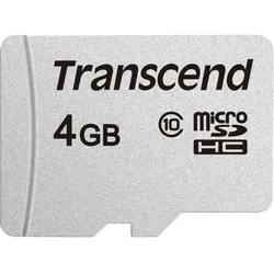 Transcend microSDHC 300S     4GB Class 10