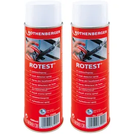 Rothenberger Industrial 2x Lecksuchspray, 400ml - 65000