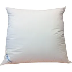 Baumwollkissen DREAMS "Gel-Feeling", weiß, B:80cm L:80cm, Bezug: 100% Baumwolle. Füllung: 100% Synthetik, Kopfkissen