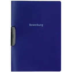 DURABLE Bewerbungsmappe A4 dunkelblau 2289 07 Duraswing job