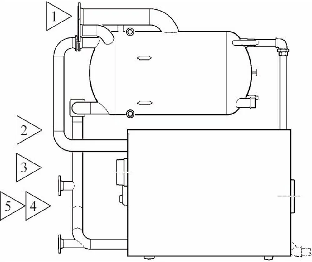 Abgasrohr-Abdichtmanschette DN360 verpackt