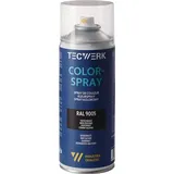 tecwerk Colorspray tiefschwarz seidenmatt 0,4 l