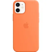 Apple iPhone 12 mini Silikon mit MagSafe kumquat