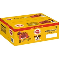 PEDIGREE Gemischte Selektion in Gelee 80 x 100 g