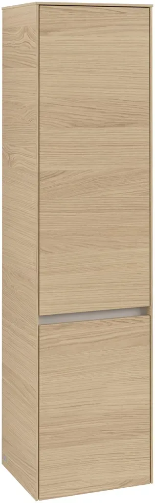 CHIC Hochschrank Anschlag rechts Glossy Grey C55901FP