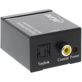 InLine Audio DA-Wandler, Eingang Toslink oder Cinch, Ausgang 2x Cinch Stereo