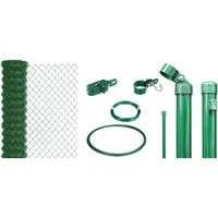 GAH Alberts Maschendrahtzaun Set 100 cm grün 633233