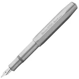 Kaweco Füller Sport mit Gratis Gravur (B, Messing) | Aus Messing - Patronenfüller - Edelstahlfeder - Rugged | SKU: K2075B | Drehmechanismus | Penoblo