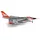 HERPA Convair XB-58 Hustler B-58 Test Force 1:200