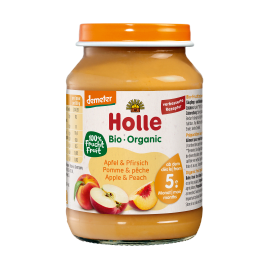 Holle Bio Apfel & Pfirsich 190 g