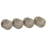 GESSI Origini Fertigmontageset Thermostat, 3-Wege, Vertikale/horizontale Wandmontage, 66336845, Farbe: dark Bronze