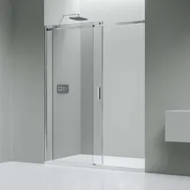 nextrend - gmbh Bernstein Nischendusche mit Schiebetür 110 x 200 cm Duschwanne