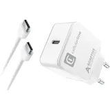 Cellular Line Cellularline USB-C Charger Kit 15W weiß (ACHSMKITC2C15WW)