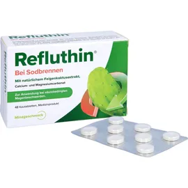 Dr. Willmar Schwabe Refluthin bei Sodbrennen Kautabletten Minze