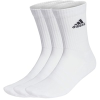 adidas Cushioned Crew Socken, 3er Pack - weiß 43_45