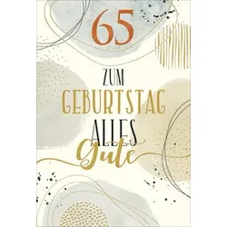Geburtstagskarte Zahl 65 5522268.65 Bild