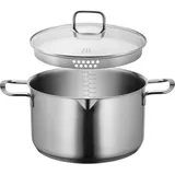 Mäser Sanvito, Pfanne + Kochtopf, Silber