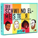 Gamely Der Schwindelmeister: Das urkomische Partyspiel der Mini-Gesten und subtilen Täuschung, in Taschengröße. EIN lustiges Ratespiel zum Bluffen - ideal für Erwachsene, Teenies und Familien.