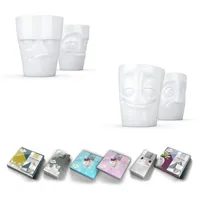 Fiftyeight Becher-Set 4-tlg. + Servietten - OHNE HENKEL -