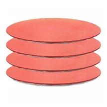 Koziol Club Plate Teller 26 cm rot 4er Set