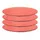 Koziol Club Plate Teller 26 cm rot 4er Set