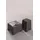 Woood Beistelltisch Zina - Glasfaser Braun, Betonoptik, 36 x 36 cm",
