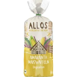 Allos Amaranth Mais Waffeln ungesalzen bio