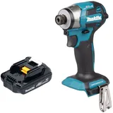 Makita DTD 173 Y1 Akku Schlagschrauber 18 V 180 Nm 1/4“ Brushless + 1x Akku 1,5 Ah - ohne Ladegerät