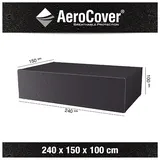 AeroCover Atmungsaktive Schutzhülle f. Sitzgruppen 240x150x100 cm