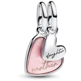 Pandora 793766C01 Charm-Anhänger Silber Mutter und Tochter