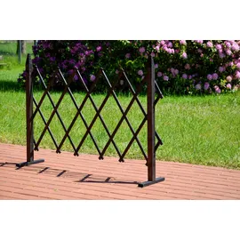 Dobar Faltbares Rankgitter Gr. S 110 x 80 cm Schwarz
