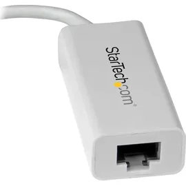 Startech USB-C auf Gigabit Ethernet Adapter Weiß