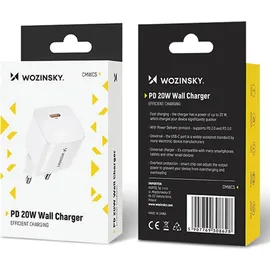 wozinsky Cmwcs Usb-C PD 20W Wandladegerät - Weiß