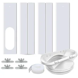 bebusingoto Fensterdichtungs-Kit für tragbare Klimaanlage mit Abluftschlauch