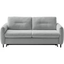 Home Affaire Schlafcouch Polyester 2-Sitzer Grau