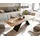 DeLife Edge 260 x 75 x 100 cm Akazie natur