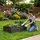 Tectake Hochbeet Salvia 80 x 60 x 30 cm Grau