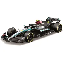 BBURAGO 18-38208H - Modellauto - F1 MB AMG W15E GB GP Hamilton #44 (Maßstab 1:43) Modell Auto Formel 1