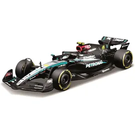 BBURAGO 18-38208H - Modellauto - F1 MB AMG W15E GB GP Hamilton #44 (Maßstab 1:43) Modell Auto Formel 1