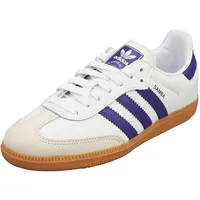 adidas Samba Og Damen White Blue Sneaker Beilaufig - 36 2/3 EU