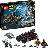LEGO DC Comics Super Heroes Batcycle-Duell mit Mr. Freeze 76118