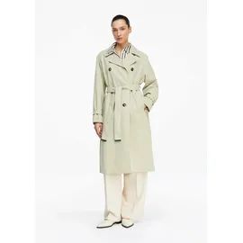 Comma, Comma Klassischer Trenchcoat mit Bindegürtel beige M